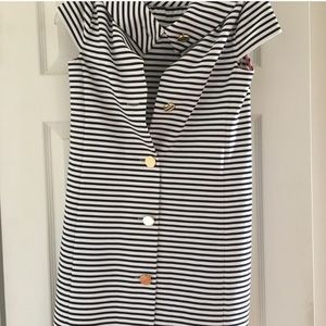Bold striped Kate Spade dress